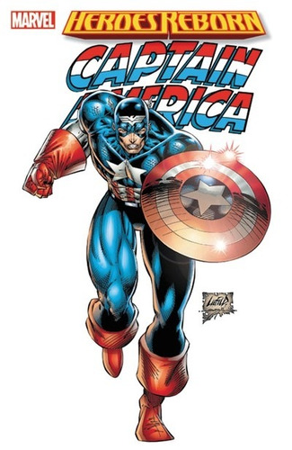 Heroes Reborn: Captain America, de Liefeld, Rob. Editorial Marvel, tapa blanda en inglés, 2020