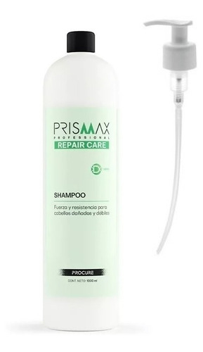 Shampoo Profesional Prismax Repair Care Cabello Debil 1000ml