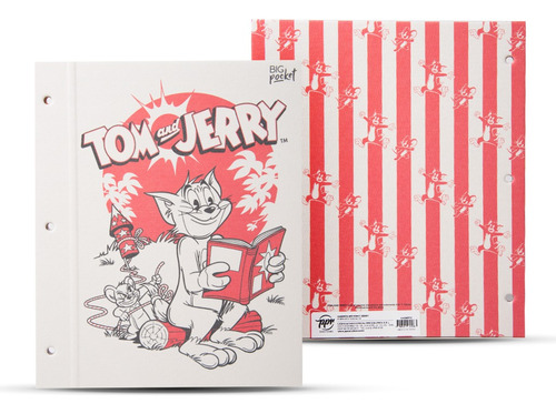 Carpeta Tom Y Jerry Retro N3