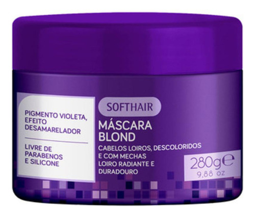 Soft Hair Blond Máscara 280g