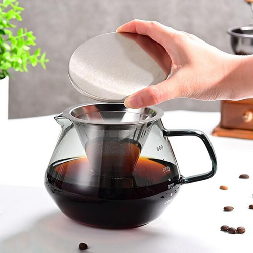 Cafetera Ergonómica Resistente Al Calor, Multifunción,