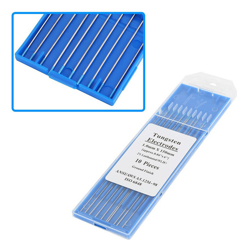 10pcs /box Wl20 Electrodo De Tungsteno Profesional Tig Rod