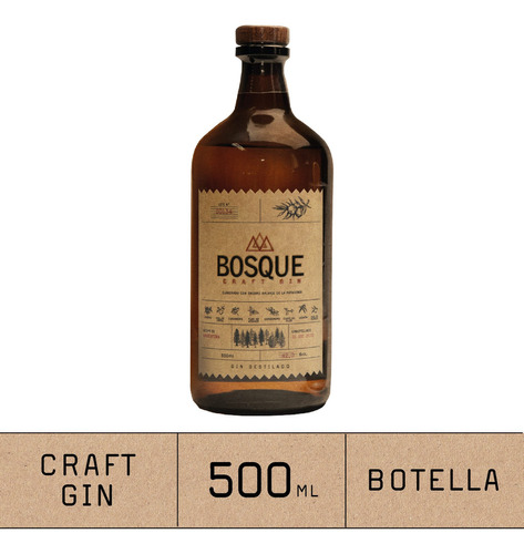 Gin Bosque Bosque Craft London Dry 500 cc