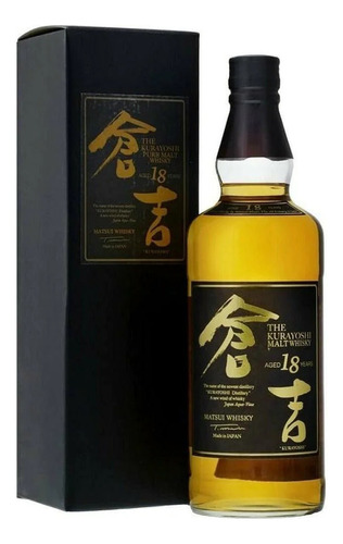 Whisky Japones The Kurayoshi 18 Años 700ml En Estuche