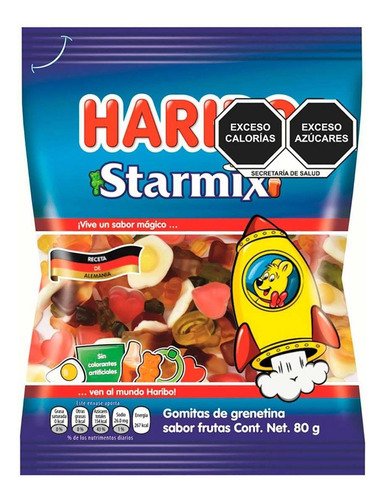 Gomitas Haribo Starmix 80g
