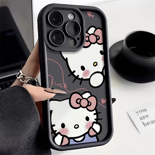 Funda Original Sanrio Hello Kitty Para iPhone 15, 14, 13, 11