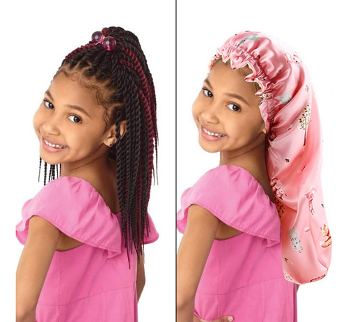 Elihair Gorro De Dormir Largo Para Niños, Adolescentes Y Niñ