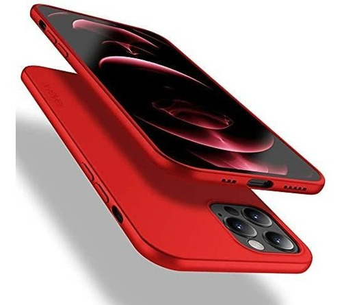 Funda Roja Para iPhone 12 Pro Max