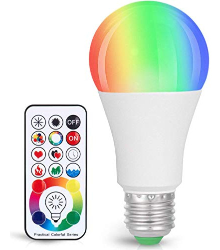 Bombilla Led Cambiante De Color Navidad - 900 Lúmenes,...