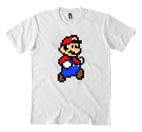 Remera Super Mario Bross Hombre Mujer Niños Calidad Premium