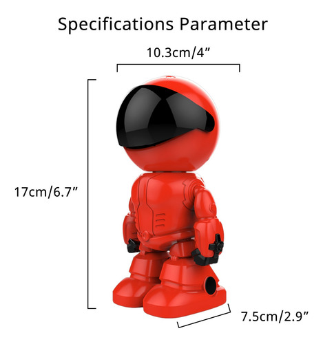 Cámara De Seguridad Wifi, Cámara Para Bebés/mascotas, Monito