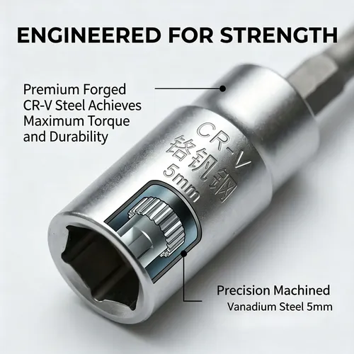 10pcs Tampered Triple Square Spline Bit Socket Driver Set