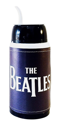 Imagen 3 de 4 de Combo The Beatles Mate Plástico Yerberas Azucareras