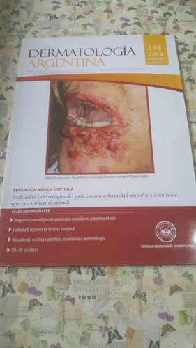 Dermatologia Argentina Volumen 34 Diciembre 2018 
