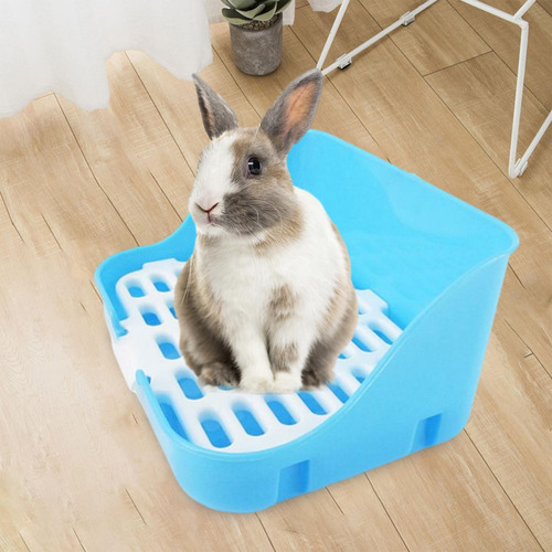 Caja De Arena Para Conejos, 2 Uds., Jaula Para Orinal Para