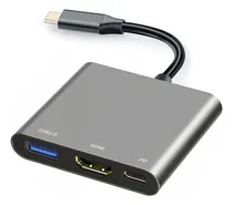 Comprar Adaptador Multipuerto Usb C A Hdmi Con Puerto De Carga 4k 10