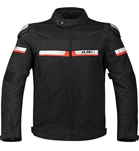 Motociclismo, Ilm Mesh Motorcycle Riding Jacket Ce Armored A