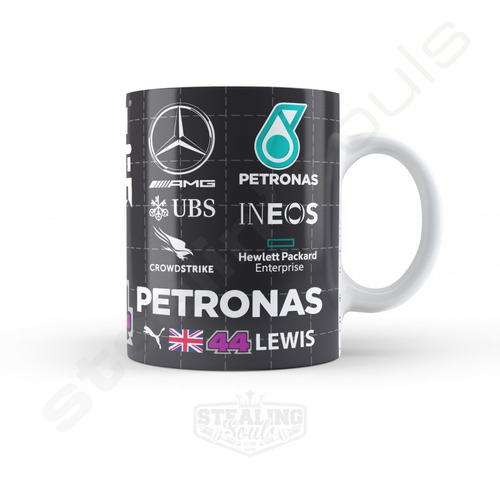 Taza | Lewis Hamilton #21 | F1 / Formula 1 / Mercedes Benz