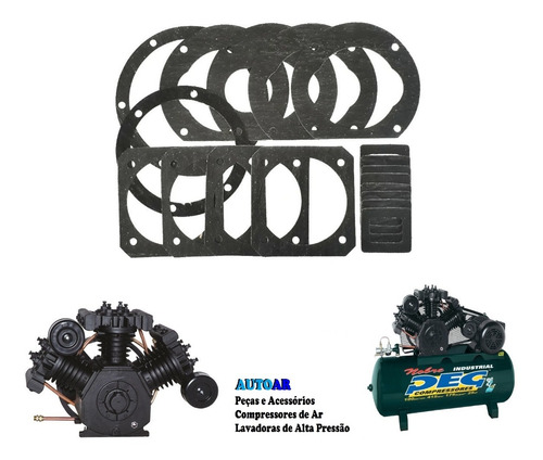 Kit De Juntas Para Compressor Peg 100 / Napv 80 Pes