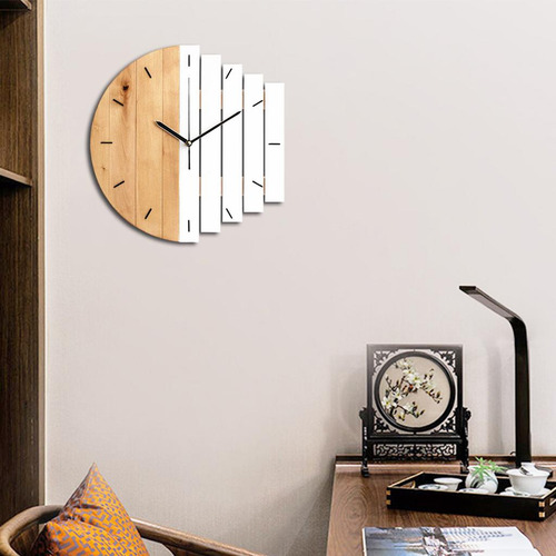 12 '' Estilo Vintage Colgante Reloj De Pared Dormitorio Beis