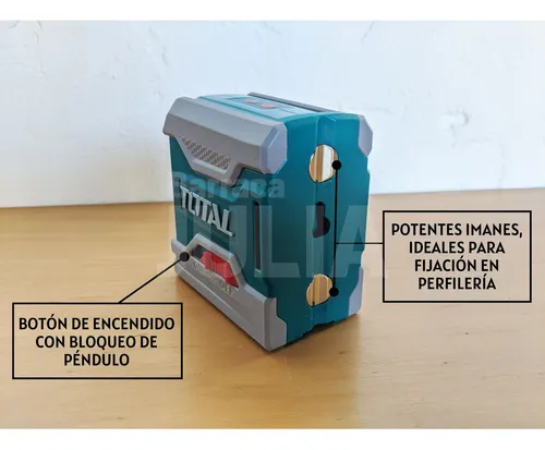 Nivel Láser 15m Total - Autonivelante, Con Imán