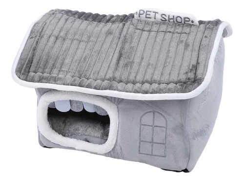Casinha De Gato Com Isolamento Térmico Grey S, Removível Par