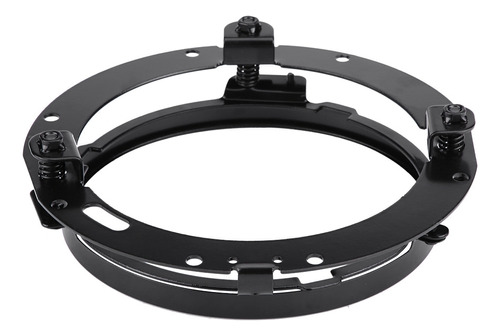 Soporte Para Faros Delanteros, Borde De Extensión Negro Galv