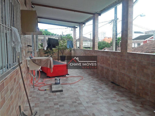 Imagem 2 de 25 de Sobrado À Venda, 172 M² Por R$ 480.000,00 - Macuco - Santos/sp - So0100
