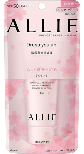 Allie Nuance Change Gel Uv 03 Flor De Cerezo 60g [edición Li