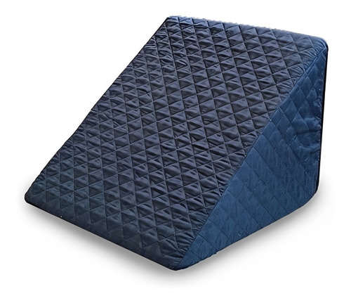 Almohada De Espuma Posición Confort Para Cuerpo Azul Oscuro