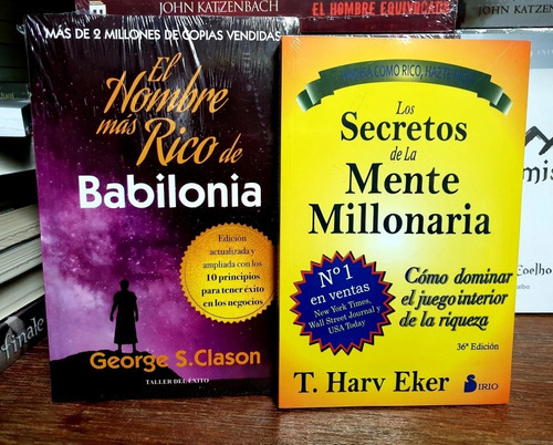 2x1 Secretos De La Mente Millon + Hombre Más Rico Babilonia 