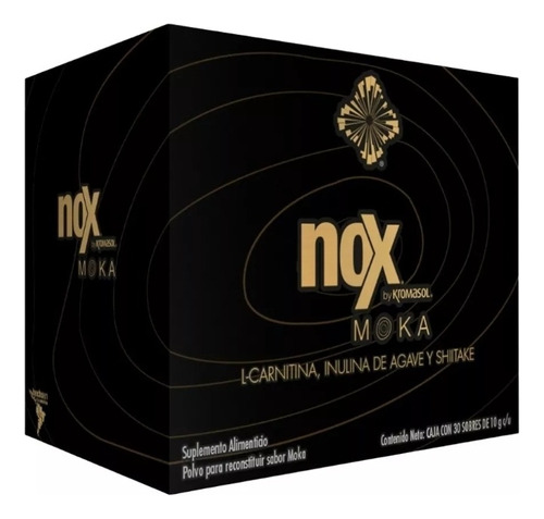 Nox By Kromasol, Deliciosa Bebida Sabor Moka