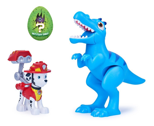 Paw Patrol Dino Rescue Cachorro Y Dinosaurio + Dino Sorpresa