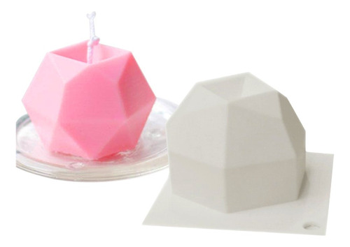 Molde De Silicona Especial Para Velas, Jabones, Cocina, Etc.