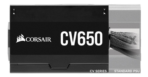 Imagem 3 de 4 de Fonte De Alimentação Para Pc Corsair Cv Series Cv650 100/240