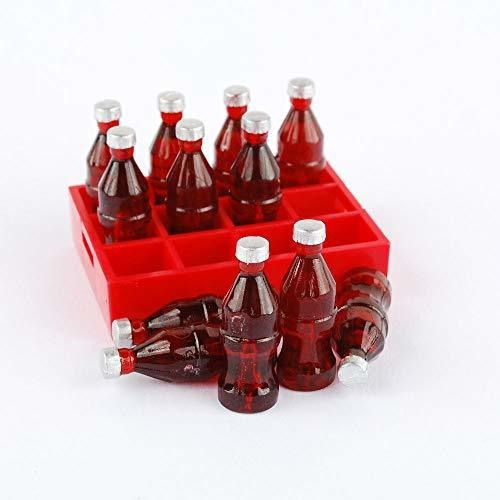 Botella De Cola De Tamaño Miniatura Para Casa De Muñecas, Mu