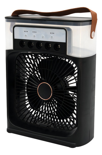 Mini Ar Condicionado Ventilador Mesa Escritorio Usb Cor verde