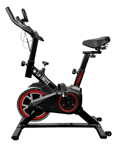 Liftness Bicicleta Ergométrica Spinning Profissional 120kg Silenciosa