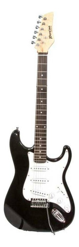 Guitarra eléctrica Persian EGS111 de madera sólida negra con diapasón de palo de rosa