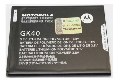 Genuine Motorola GK40 Battery for Motorola Moto G4 Play E3, E4, Moto G5