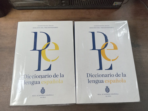 Libro Diccionario De La Lengua Española 2 Tomos Edicion Del 