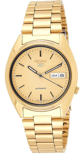 Reloj Hombre Seiko Snxl72 Automátic Pulso Amarillo Just Watc