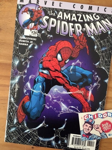 Comic Set - Amazing Spider-man #472 - #475 Scott Campbell (Usado)