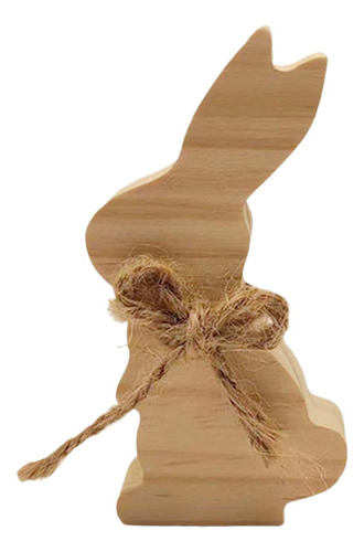 Señal De De Madera, Centro De Mesa De Mesa De Conejo Sin