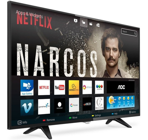 Smart Tv Aoc 32' Hd Marco Fino 2 Años De Garantía Oferta Loi