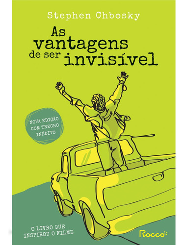 As vantagens de ser invisível(nova edição), de Chbosky, Stephen. Editora Rocco Ltda, capa mole em português, 2021