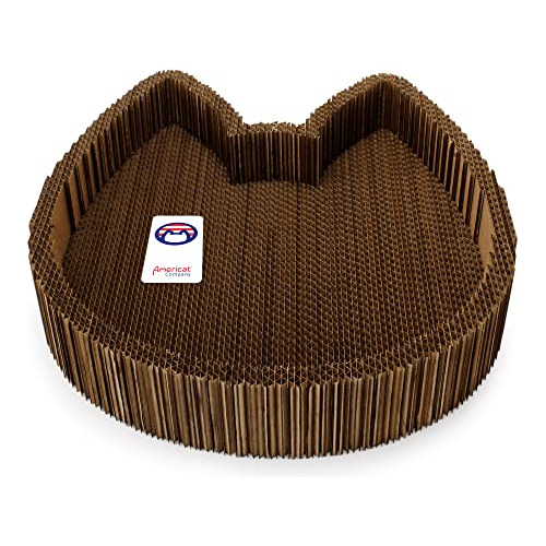 Cat Scratcher Bed By Americat  Made In Usa Cardboard...