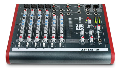 Allen & Heath Zed-10 Mezclador De Audio De Calidad Para Con