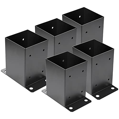 Base Poste De 4 X 4, 5 Pcs, Tamaño Interior 3.6 X3.6 ,...