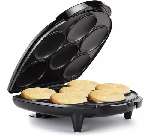 Maquina Para Hacer Panqueques Pancakes Hotcakes Huevos Galletas Mini  Compacta